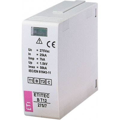 Обмежувач перенапруги MOD.ETITEC B T12 275/7 002440363 Не виготовляється