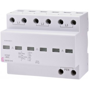 Обмежувач перенапруги ETITEC T WENT 320/25 3+0 002440368