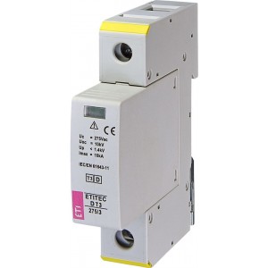 Обмежувач перенапруги ETITEC D T3 275/3 1+0 002440417