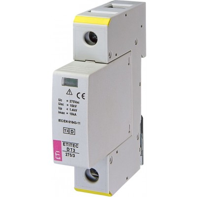 Обмежувач перенапруги ETITEC D T3 275/3 1+0 002440417