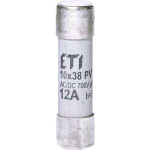 Плавка вставка (запобіжник) CH10x38 gR 12A/700V AC/DC 002625022