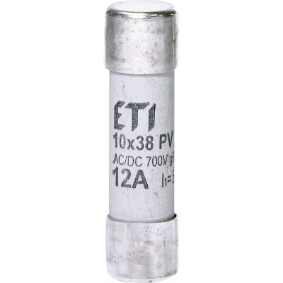 Плавка вставка (запобіжник) CH10x38 gR 12A/700V AC/DC 002625022