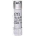 Плавка вставка (запобіжник) CH10x38 gR 25A/900V AC/DC 002625035