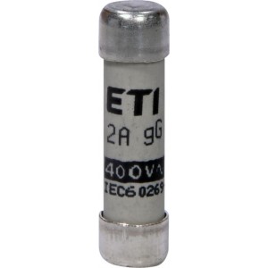 Плавка вставка (запобіжник) CH8x32 gG 2A/400V 002651002