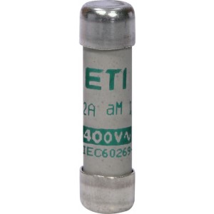 Плавка вставка (запобіжник) CH8x32 aM 2A/400V 002652001
