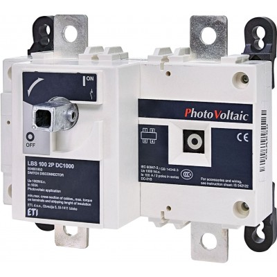 Разъединитель предохр. PV LBS 100 2P DC1000 004661853