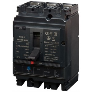 Промисл. автоматичн. вимикач NBS-TMS 100/3S 80A 3P 004673026