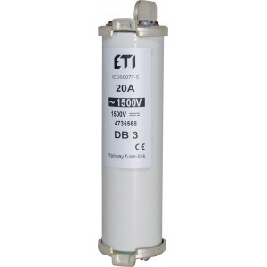 Плавка вставка (запобіжник) DB1kV TYP:OH37PP1000V/60A 004735566 Не виготовляється
