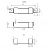 Плавка вставка (запобіжник) CH14x51 gPV 16A/1000V DC 002637105