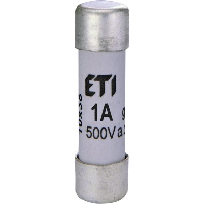 Плавка вставка (запобіжник) CH10x38 gG 1A/500V 002620000 Не виготовляється