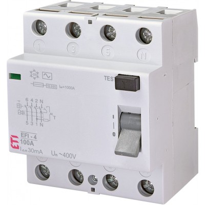 Диф.реле (ПЗВ) EFI-4 AC 100/0.03 002062151