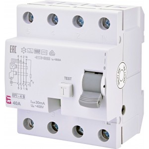 Диф.реле (ПЗВ) EFI-4 B 40/0.03 002062643 Не виготовляється