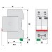 Обмежувач перенапруги ETITEC V T2 255/20 2+0 RC 002442959