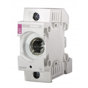 Корпус запобіжника PFB D01 1p LED 002510012