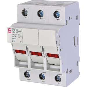 Разъединитель предохранителей EFD 10 3p LED 002540014