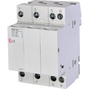 Разъединитель предохранителей PCF 10 3p+N 002550005