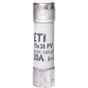 Плавка вставка (запобіжник) CH10x38 gR 20A/700V AC/DC 002625024