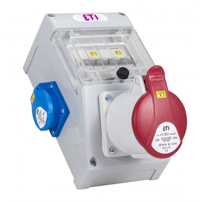 Розетка промислова EDS4m 2-2/1-5 32 004483111