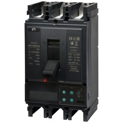 Промисл. автоматичн. вимикач NBS-E 400/3S LCD 400A 3P 004673117