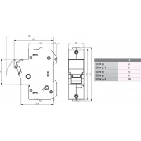 Разъединитель предохранителей EFD 14 3p+N 002560005