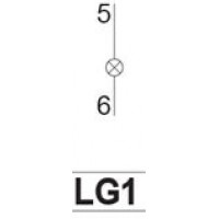 Лампа LG1 white 760511109