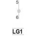 Лампа LG1 white 760511109