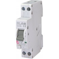 Диф.авт.вимикач KZS-1M 1p+N AC C20/0.1 6kA 002175685