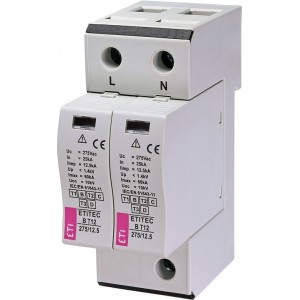 Обмежувач перенапруги ETITEC B T12 275/12,5 2+0 002440317 Не виготовляється