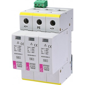 Обмежувач перенапруги ETITEC C T2 PV 1000/20 RC 002440433 Не виготовляється