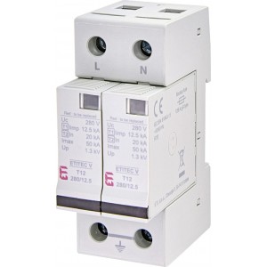 Обмежувач перенапруги ETITEC V T12 280/12,5 1+1 002442903