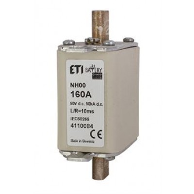 Плавка вставка (запобіжник) NH00 gBat 63A/80V DC 004110080
