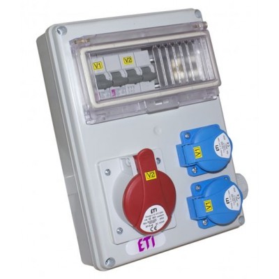 Розетка промислова EDS8 RCD 2-2/1-5 32 004483254