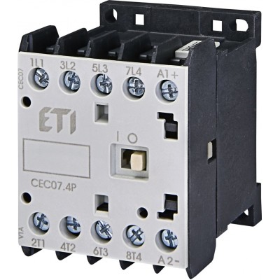 Контактор мініатюрний CEC07.4P-230V-50/60Hz 004641200