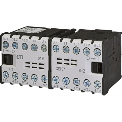Реверсивний міні контактор CEI07.01-400V-50Hz/60Hz 004641614