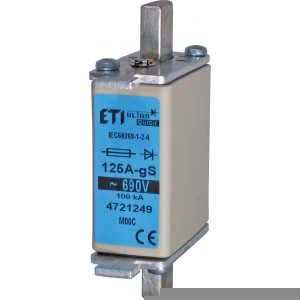 Плавка вставка (запобіжник) M000 gS 50A/690V 004721245