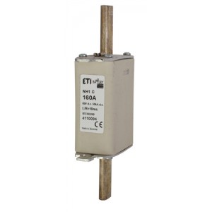 Плавка вставка (запобіжник) NH1 gBat 160A/80V DC 004110094