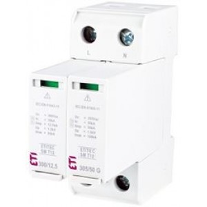 Обмежувач перенапруги ETITEC SM T12 300/12,5 2+0 002440542