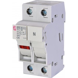 Разъединитель предохранителей EFD 10 1p+N NEON 002540022