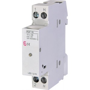 Разъединитель предохранителей PCF 10 1p+N LED 002550012