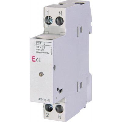 Разъединитель предохранителей PCF 10 1p+N LED 002550012