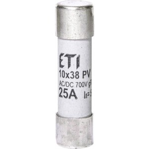 Плавка вставка (запобіжник) CH10x38 gR 25A/700V AC/DC 002625025
