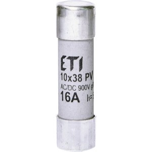 Плавка вставка (запобіжник) CH10x38 gR 16A/900V AC/DC 002625033