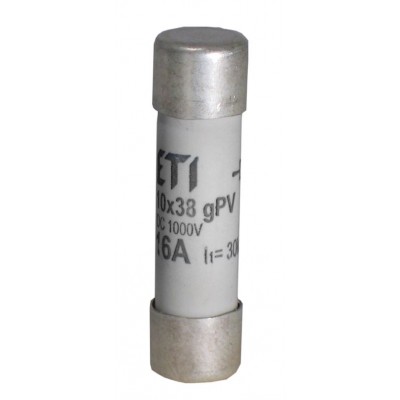 Плавка вставка (запобіжник) CH10x38 gPV 8A/1000V DC 002625073