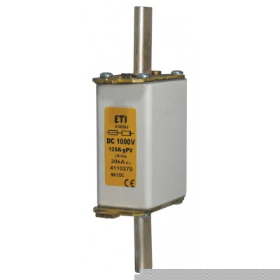 Плавка вставка (запобіжник) NH0 gPV 160A/1000V DC 004110389