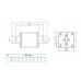 Плавка вставка (запобіжник) NHU1M/110 aR 200A/1000V DC 004110865