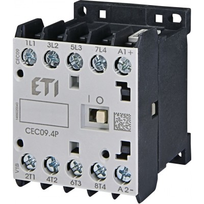 Контактор мініатюрний CEC09.4P-230V-50/60Hz 004641201