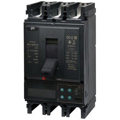 Промисл. автоматичн. вимикач NBS-E 630/3S LCD 630A 3P 004673147