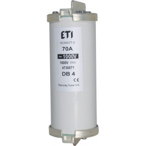 Плавка вставка (запобіжник) DB1kV TYP:OH39PQ1000V/70A 004735571 Не виготовляється