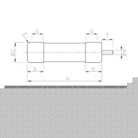 Плавка вставка (запобіжник) CH22x58/P gG 100A/500V 006711014