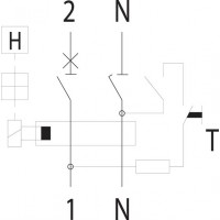 Диф.авт.вимикач KZS-2M A B16/0.1 002173704